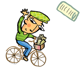 Paper delivery job