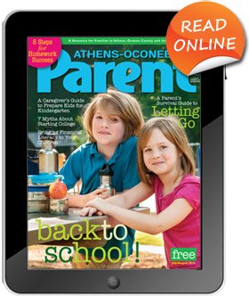 Tablet with magazine cover