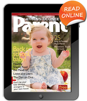 Tablet with magazine cover