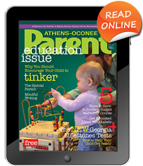 Tablet with magazine cover