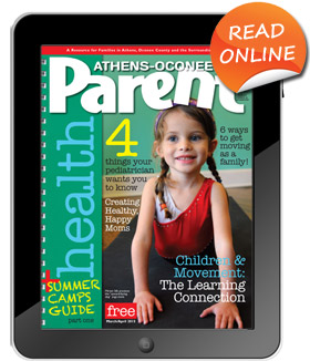 Tablet with magazine cover