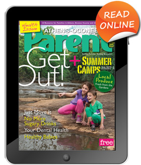 Tablet with magazine cover