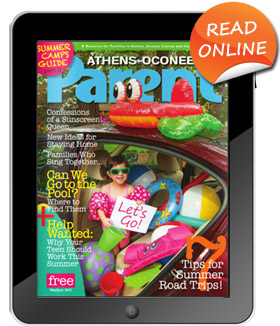 Tablet with magazine cover