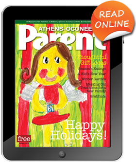 Tablet with magazine cover