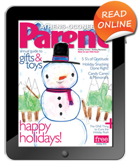 Tablet with magazine cover
