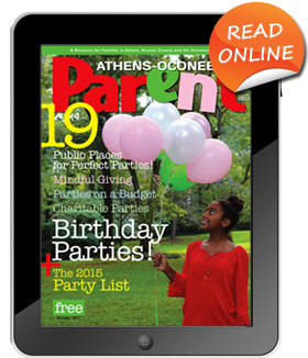 Tablet with magazine cover